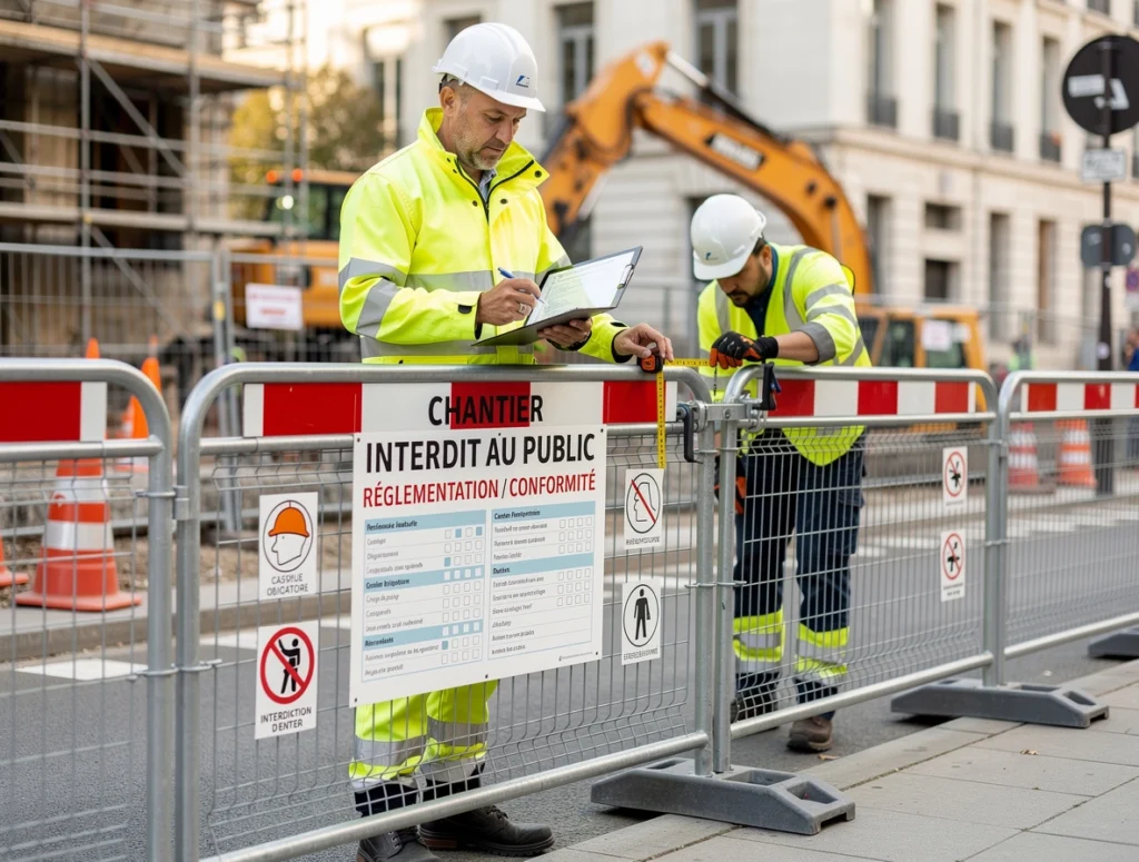 barrières de chantier